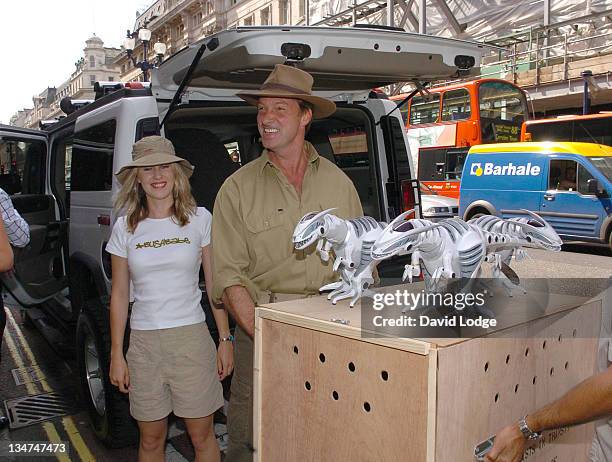 Lord Brocket during Roboraptors - Press Launch and Photocall at Hamley's in London, Great Britain.