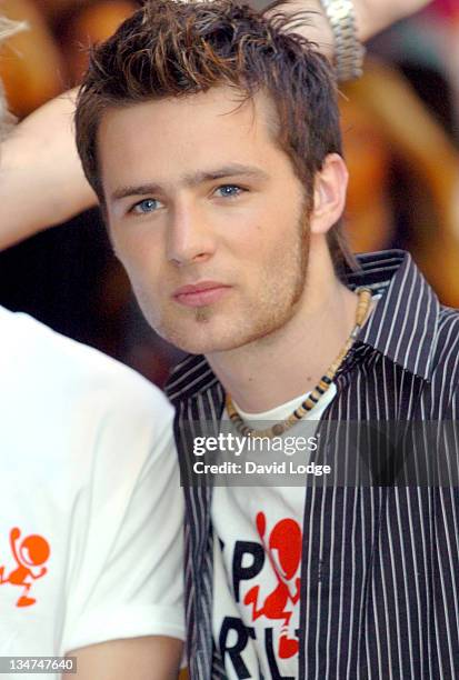 Harry Judd from McFly during Superman Returns - UK Premiere - Outside Arrivals at Odeon Leicester Square in London, Great Britain.