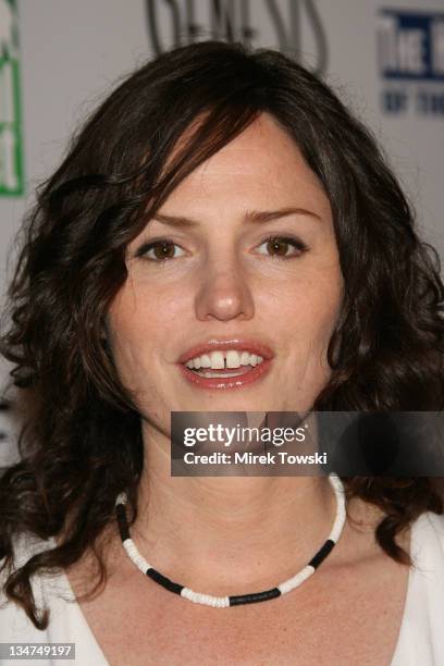 Jorja Fox during The 20th Annual Genesis Awards at Beverly Hilton Hotel in Beverly Hills, California, United States.