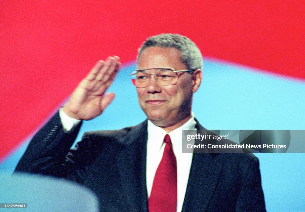 Colin Powell Addresses The 1996 RNC