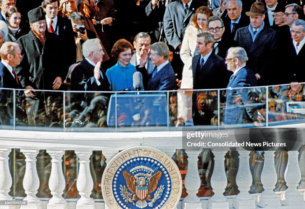 President Jimmy Carter's Inauguration