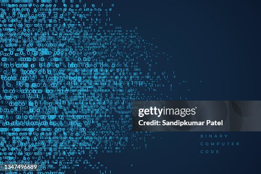 ハッカソンや他のデジタルイベントのための抽象的なバイナリの背景。 ハッカソンや他のデジタルイベントのための抽象的なバイナリの背景。