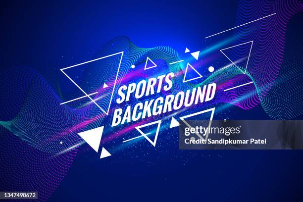 layout poster template design for sport event - sports background stock illustrations