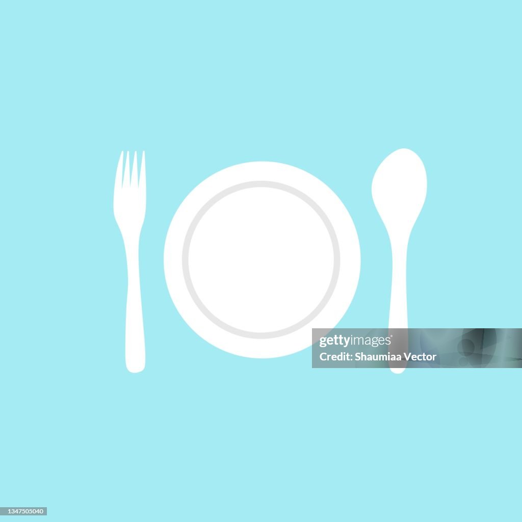 Icon plate and fork