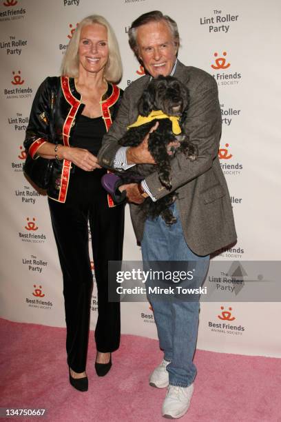 Robert Culp and Sivi Aberg during "The Lint Roller Party" Best Friends Animal Society's Annual Fund-Raiser at Smashbox in Los Angeles, California,...