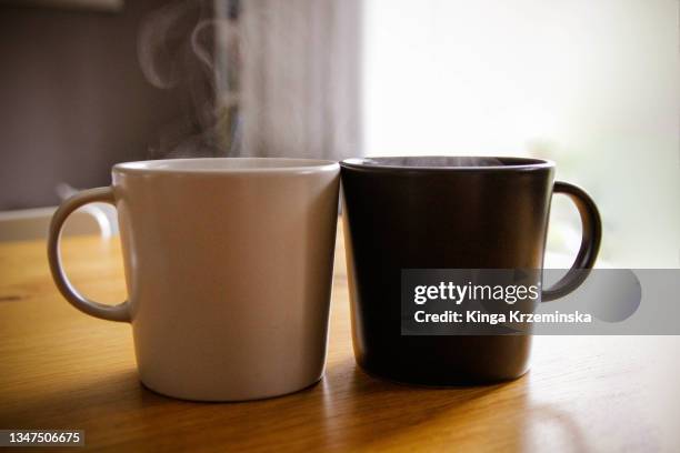 two cups of tea - tweede kamer stockfoto's en -beelden