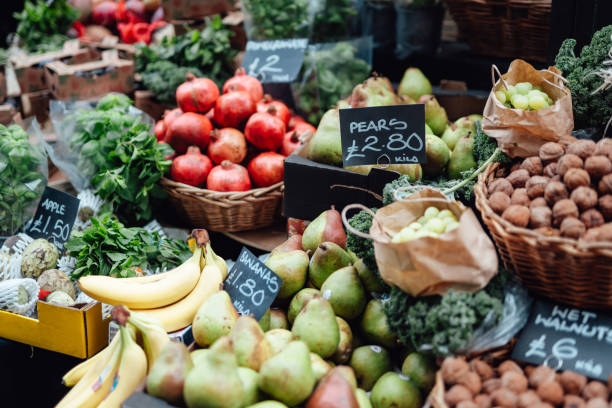 Fruits and vegetables