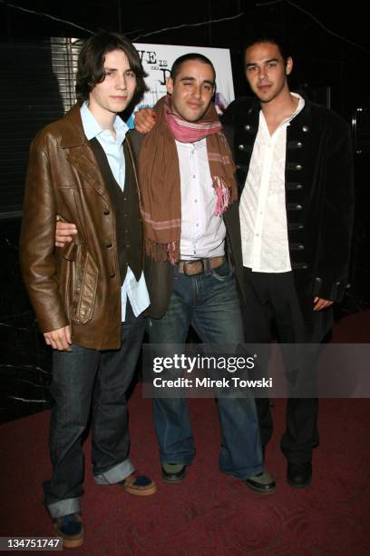 John Patrick Amedori, Elliott Lester and Jonathon Trent