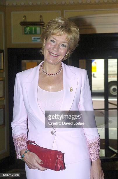 Christine Hamilton during Make A Wish Foundation Fashion Show and Champagne Reception - Arrivals at The Dorchester Hotel in London, Great Britain.