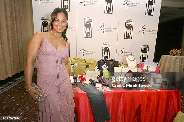 Laila Ali during 1st Annual The Billies Awards honoring women in sports; featuring gift bags by Klein Creative Communications at Beverly Hilton Hotel...