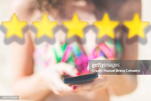 customer experience - ranking stockfoto's en -beelden