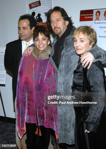 Tony Shalhoub, Brooke Adams, and Lynne Adams during "Made-Up" Premiere - New York at Angelika Film Centre in New York City, New York, United States.
