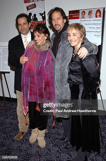 Tony Shalhoub, Brooke Adams, and Lynne Adams during "Made-Up" Premiere - New York at Angelika Film Centre in New York City, New York, United States.