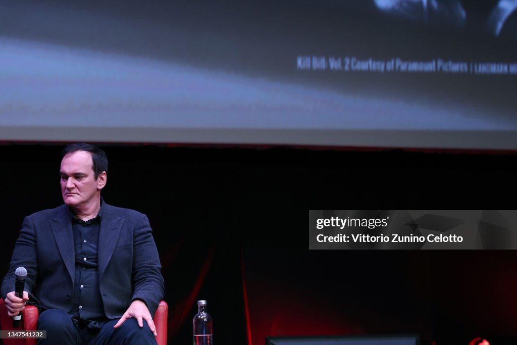 Quentin Tarantino Close Encounter - 16th Rome Film Fest 2021