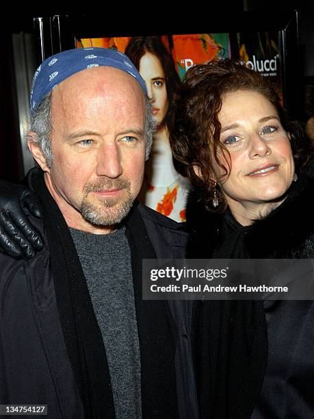 Arliss Howard and Debra Winger during "The Dreamers" Premiere - New York - Inside Arrivals at Beekman Theater in New York City, New York, United...