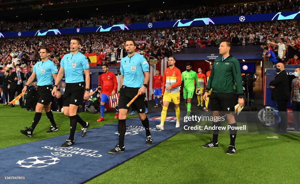Atletico Madrid v Liverpool FC: Group B - UEFA Champions League