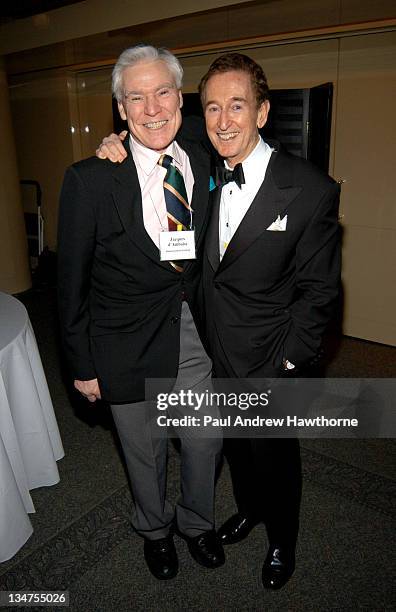 James Keller Award winner Jacques d'Amboise and Bob McGrath of Sesame Street.