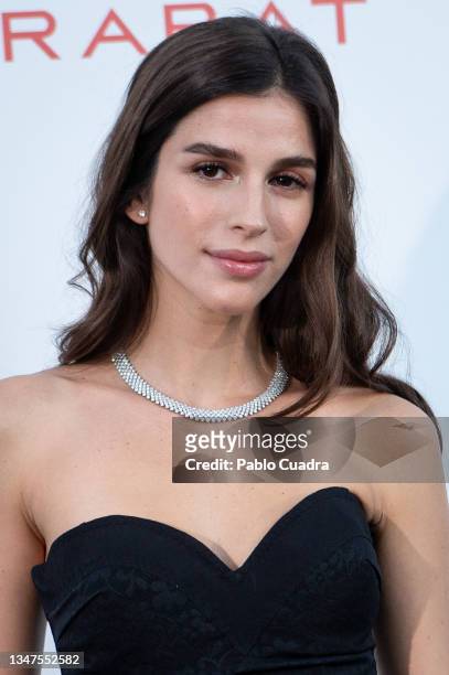 Sandra Gago attends the 'Three Wishes' collection presentation at the Rabat store on October 19, 2021 in Madrid, Spain.