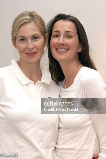 Kelly Rutherford and Anna Getty during Open House at the Lux Company to Raise Awarness and Funds for the Healthy Child Healthy World Organization at...