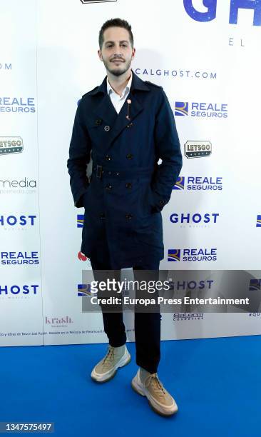 Nando Escribano attends the premiere of 'Ghost, the Musical' at the Edp Gran Via theater on October 19 in Madrid.