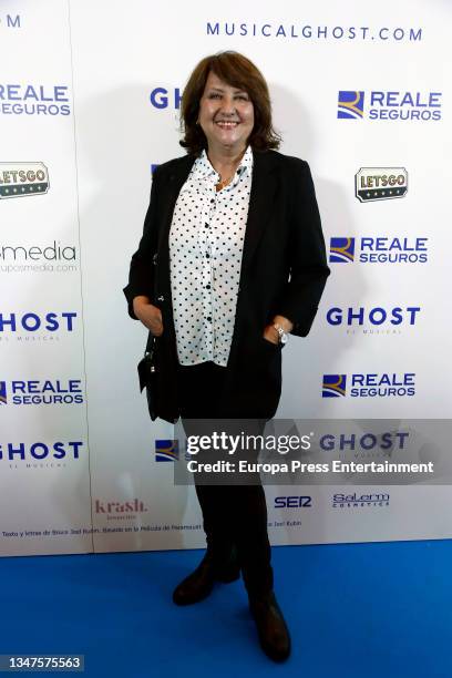 Soledad Mallol attends the premiere of 'Ghost, the Musical' at the Edp Gran Via theater on October 19 in Madrid.