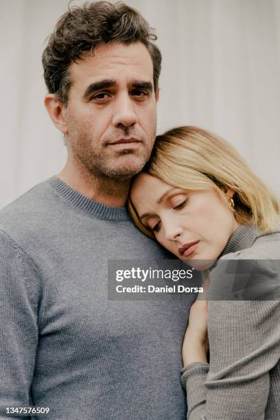 Actors Bobby Cannavale and Rose Byrne are photographed for New York Magazine on January 30, 2020 in New York City.