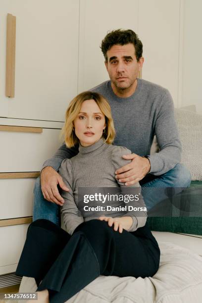 Actors Bobby Cannavale and Rose Byrne are photographed for New York Magazine on January 30, 2020 in New York City.