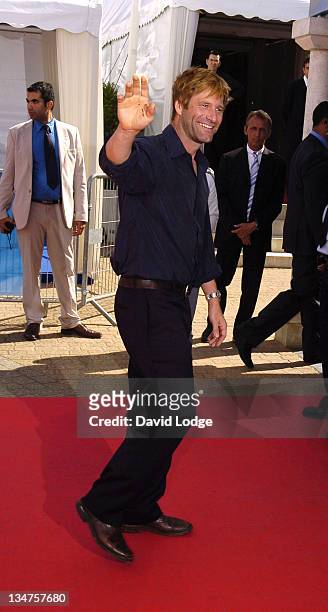 Aaron Eckhart during The 32nd Deauville American Film Festival - "Thank You For Smoking" - Premiere at Deauville Film Festival in Deauville, France.