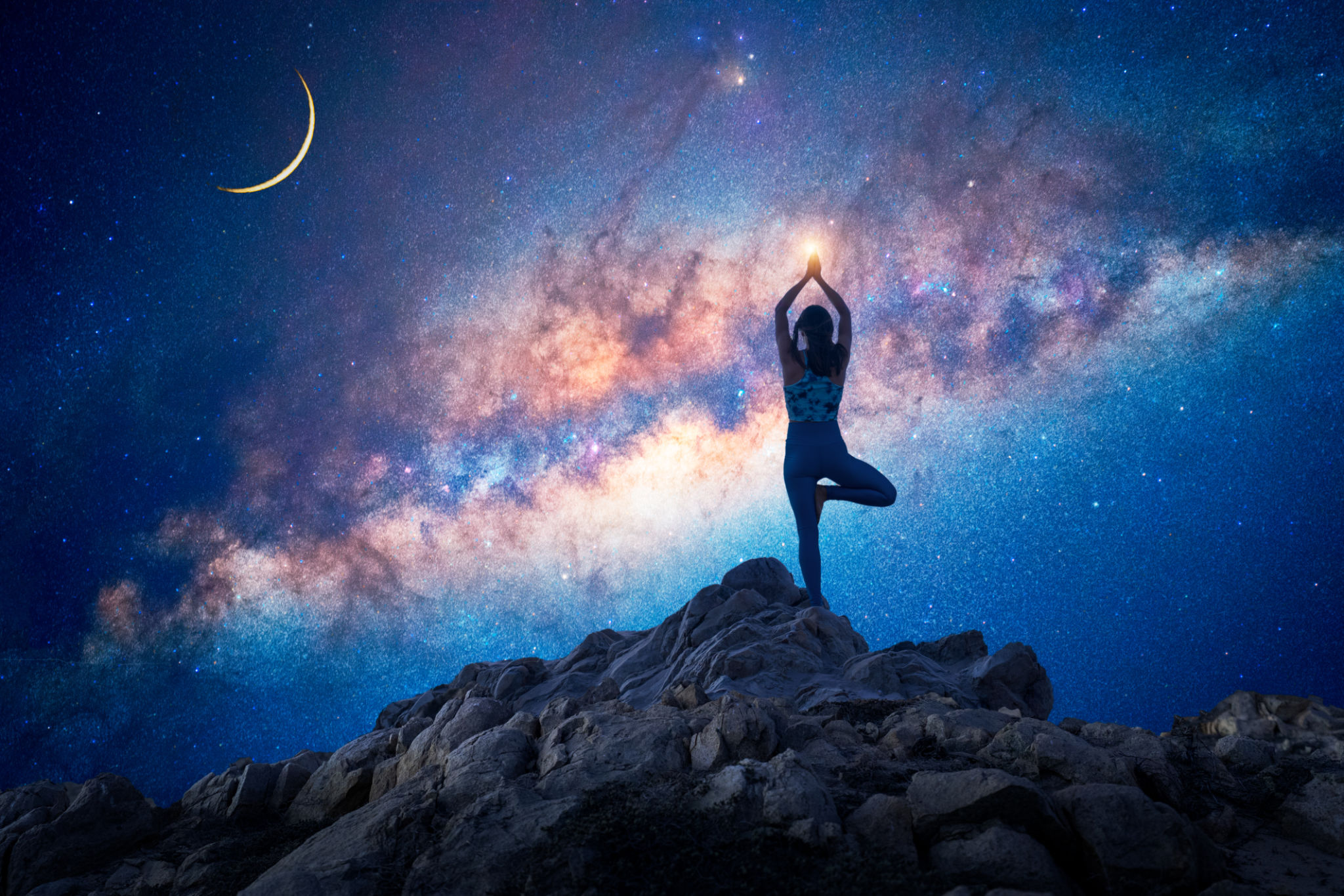 yoga meditation women