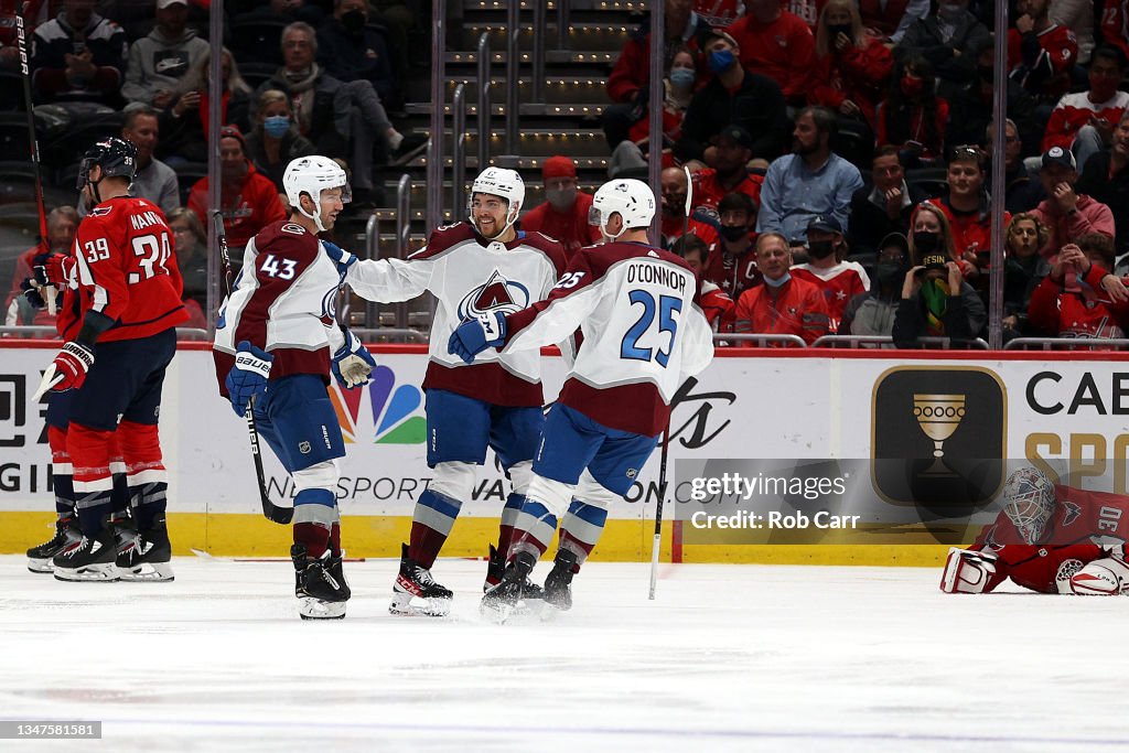 Colorado Avalanche v Washington Capitals