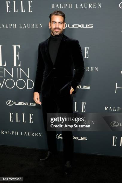 Nyle DiMarco attends the 27th Annual ELLE Women in Hollywood Celebration at Dolby Terrace at the Academy Museum of Motion Pictures on October 19,...