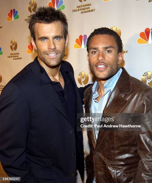 Cameron Mathison of "All My Children" and Charles Divins of "Passions"