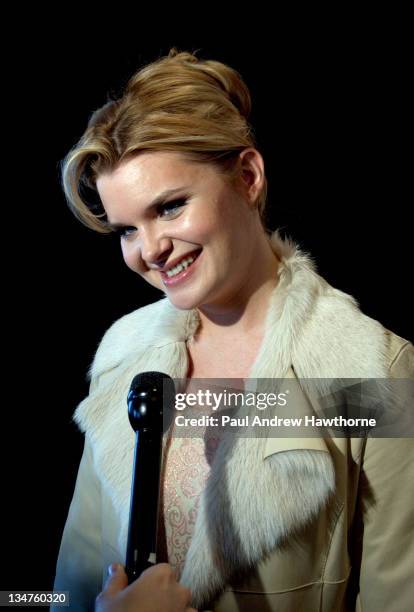 Heather Tom of "One Life to Live" during 31st Annual Daytime Emmy Awards Nominations Announced Live on "The Today Show" at Rainbow Room in New York...