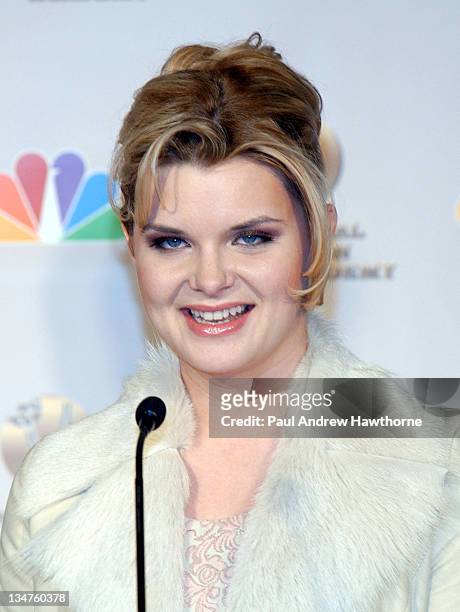 Heather Tom of "One Life to Live" during 31st Annual Daytime Emmy Awards Nominations Announced Live on "The Today Show" at Rainbow Room in New York...