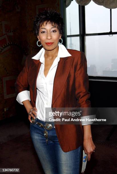 Tamara Tunie of "As the World Turns" during 31st Annual Daytime Emmy Awards Nominations Announced Live on "The Today Show" at Rainbow Room in New...
