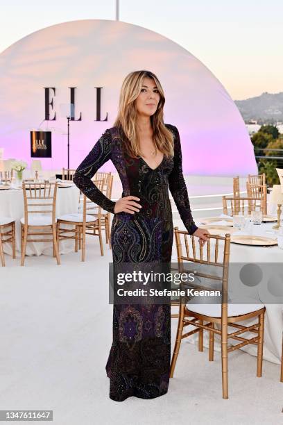 Editor-in-Chief Nina Garcia attends ELLE's 27th Annual Women In Hollywood Celebration, presented by Ralph Lauren and Lexus, at Academy Museum of...