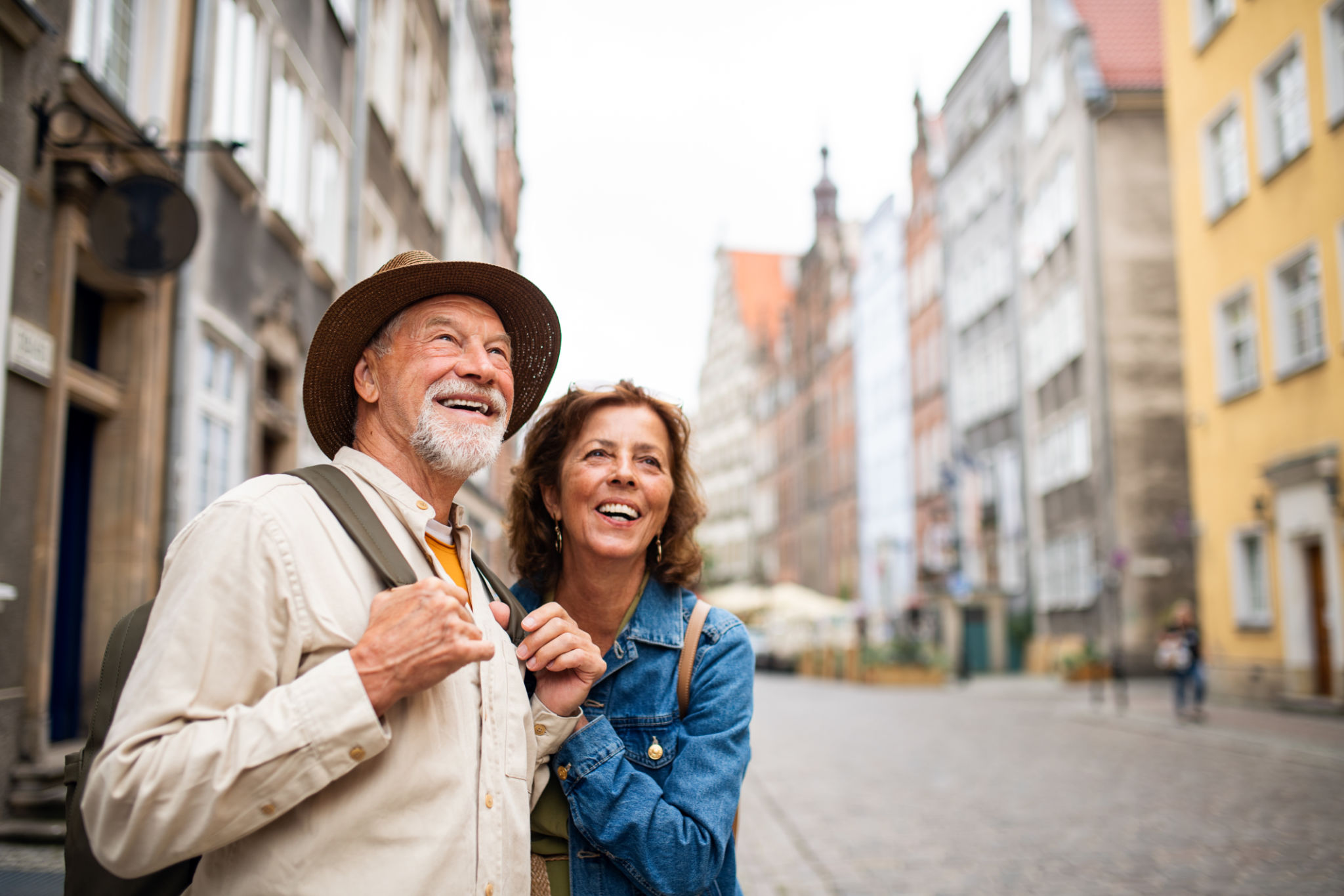 city couple