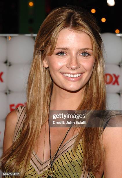 Mischa Barton of "The O.C." during FOX Summer 2005 All-Star Party - Red Carpet at Santa Monica Pier in Santa Monica, California, United States.