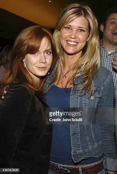 Amy Adams and Sarah Lancaster during "The Moguls" Cast and Crew Screening at Writer's Guild Theatre in Los Angeles, CA, United States.
