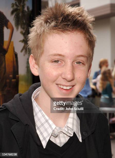 Dean Collins during "Hoot" Los Angeles Premiere - Red Carpet at The Grove in Los Angeles, California, United States.