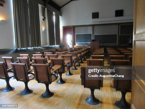 lecture hall - princeton stock pictures, royalty-free photos & images