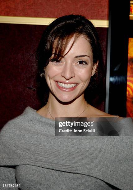 Emmanuelle Vaugier during "Saw II" Cast and Crew Screening - Arrivals at Mann's Chinese Theater in Hollywood, California, United States.