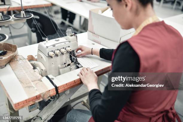 Sewing In Factory Sewing Factory Work Photos and Premium High Res Pictures - Getty Images