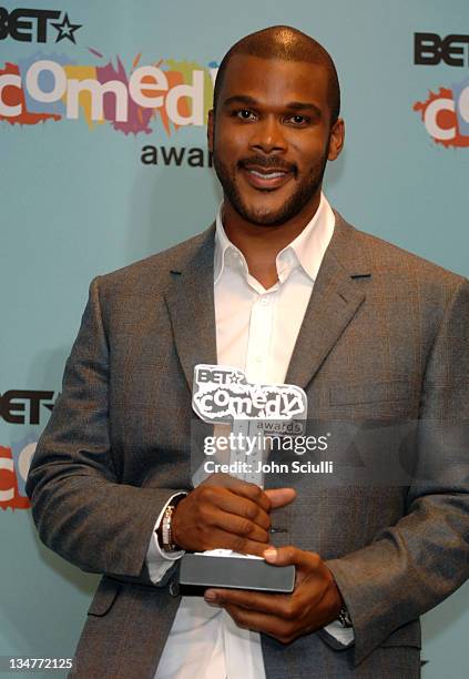 Tyler Perry, winner of Outstanding Theatrical Film for "Diary of a Mad Black Woman"