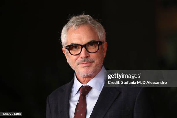 Director Alfonso Cuaron attends the close encounter red carpet during the 16th Rome Film Fest 2021 on October 20, 2021 in Rome, Italy.