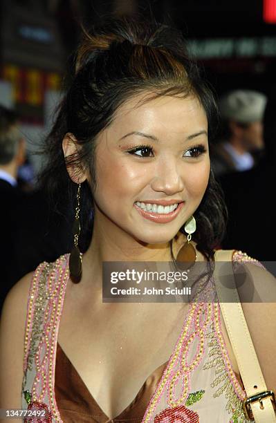 Brenda Song during "Glory Road" World Premiere - Red Carpet at The Pantages Theater in Los Angeles, California, United States.