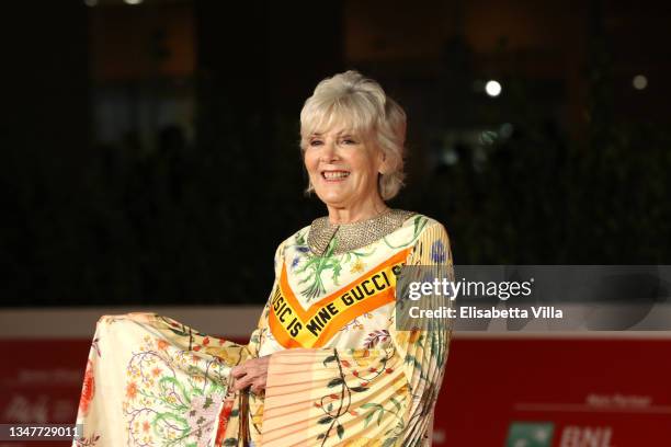 Caterina Caselli attends the red carpet of the movie "Caterina Caselli - Una Vita, Cento Vite" during the 16th Rome Film Fest 2021 on October 20,...