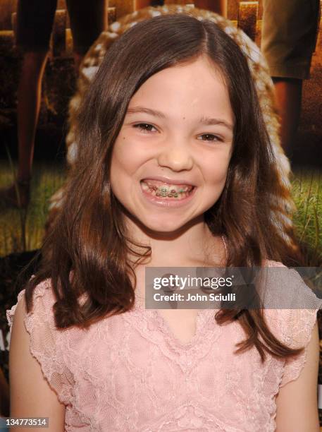 Alexandra Marcello during "Hoot" Los Angeles Premiere - Red Carpet at The Grove in Los Angeles, California, United States.