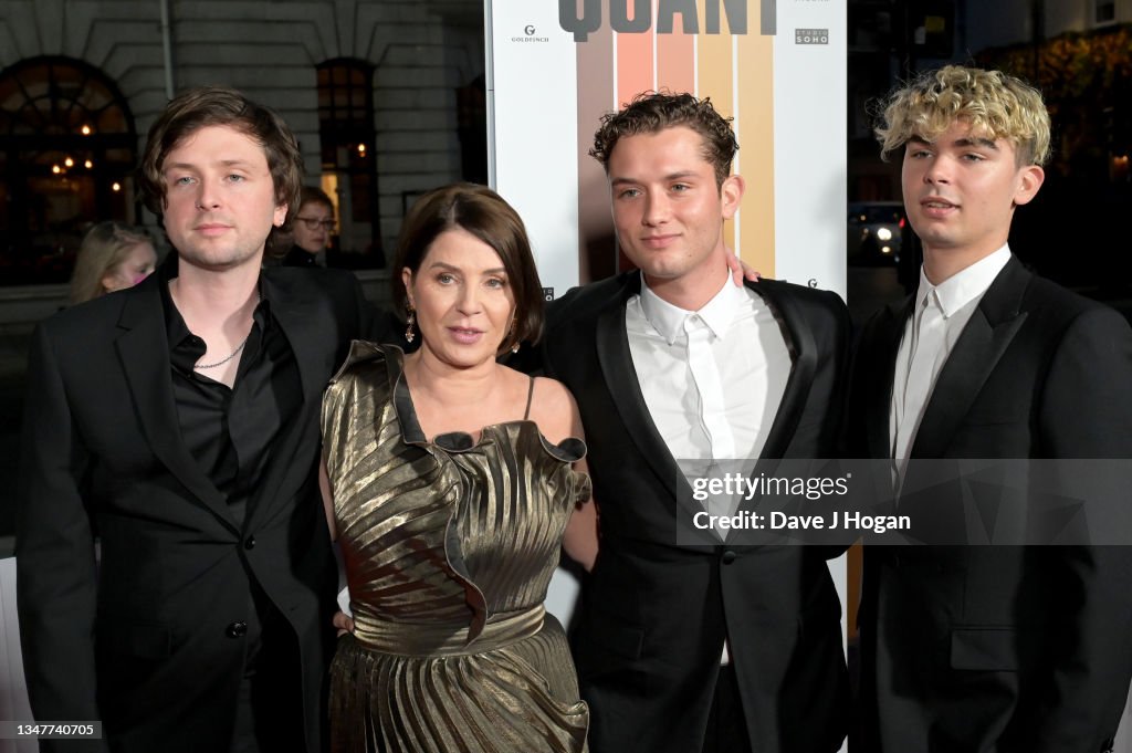 Finlay Munro Kemp, Sadie Frost, Rafferty Law and Rudy Law attends the ...
