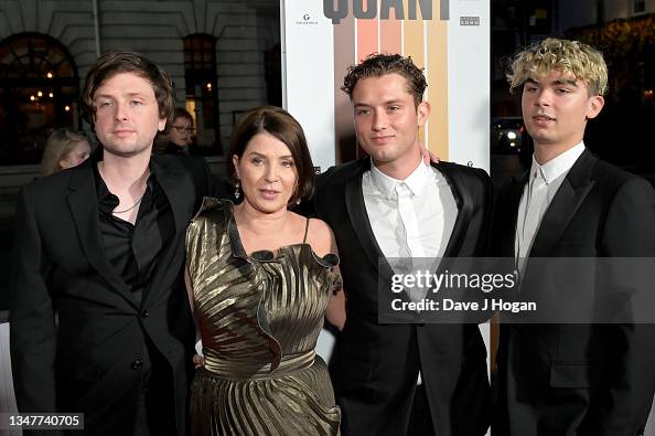 Sadie Rafferty Finlay Munro Kemp, Sadie Frost, Rafferty Law and Rudy Law attends the ...